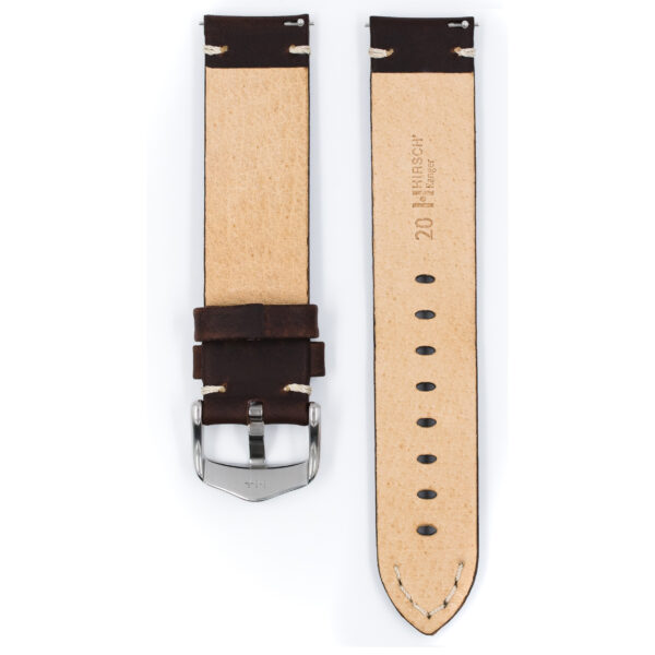 Hirsch Ranger genuine Calf leather watch strap 20 mm 05402010-2-20 - Image 2