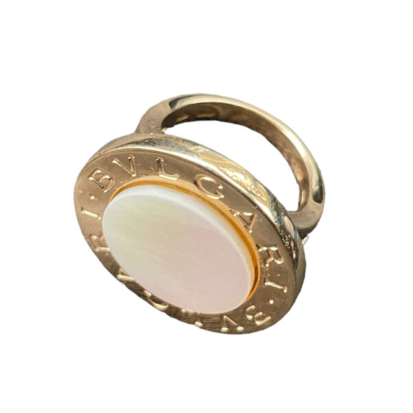 Big Blvgari 18k gold ring - Image 4