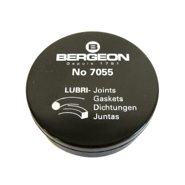 Bergeon 7055 O’Ring gaskets in rubber, for waterproof watches lubricated with silicone fatty foam