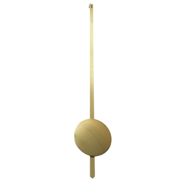 Universal brass pendulum 43 mm for quartz clocks 260 mm