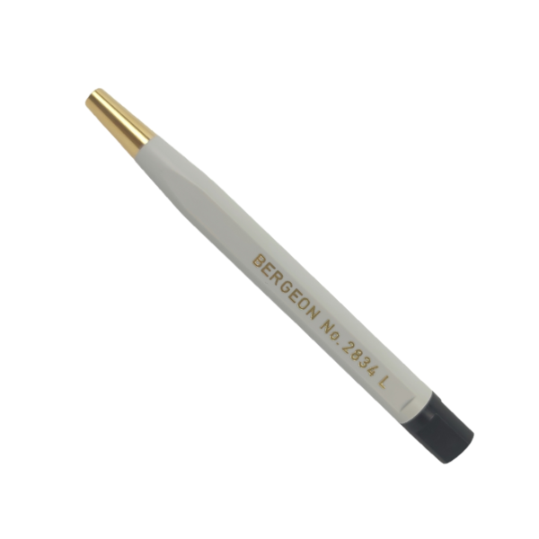 Bergeon 2834-L scratch brush brass pen Ø10mm 4mm