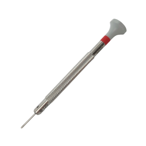 Bergeon 30081-C-120 stainless steel screwdriver with cross blade 1.20 mm