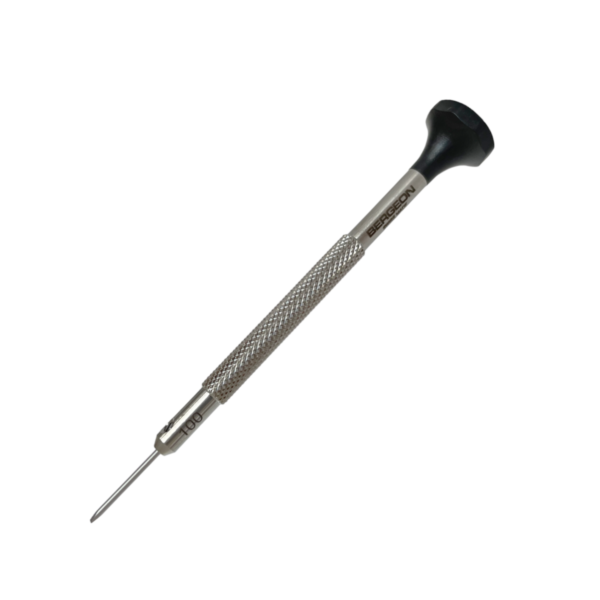 Bergeon 30081-100 stainless steel screwdriver 1.00mm