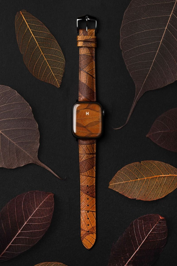 Hirsch Leaf brown watch strap 22 mm 0921046010-2-22 - Image 2