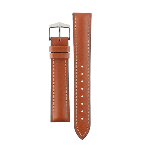 Hirsch James L brown calf leather watch strap 19 mm 0925002070-2-19 - Image 2