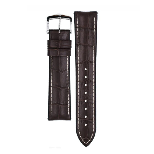 Hirsch George L dark brown calf leather watch strap 20 mm 0925128010-2-20 - Image 3