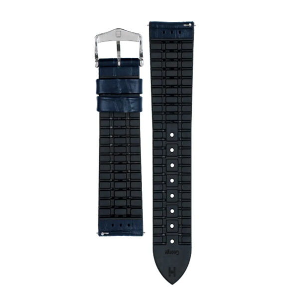 Hirsch George L blue calf leather watch strap 20 mm 0925128080-2-20 - Image 3