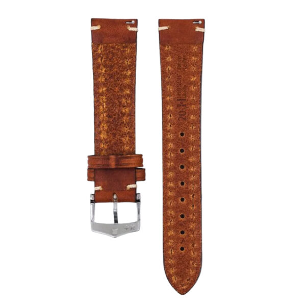 Hirsch Liberty Artisan L brown calf leather watch strap 18 mm 10900270-2-18 - Image 2