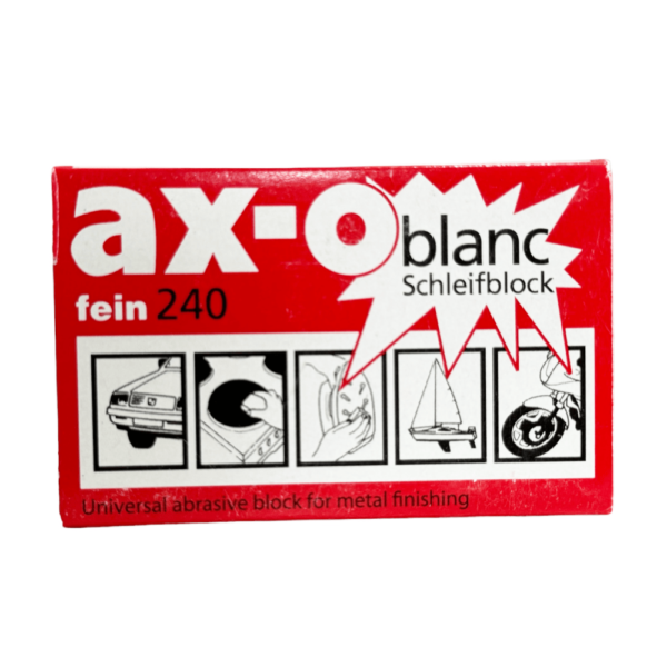 Artifex abrasive sponge ax-o blanc for grinding, matting, rust removal, cleaning and polishing - 240 coarse - Image 2