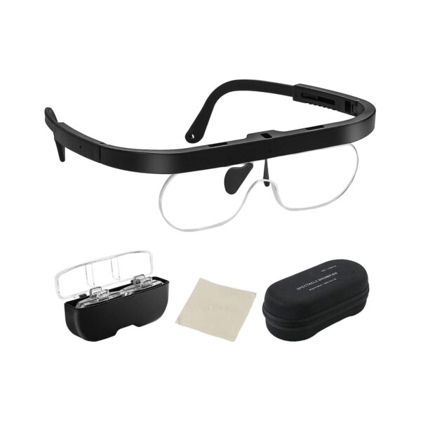 Eyeglasses with exchangeable lens for jewellers and watchmakers 1.5x, 2.5x and 3.5x - Image 3