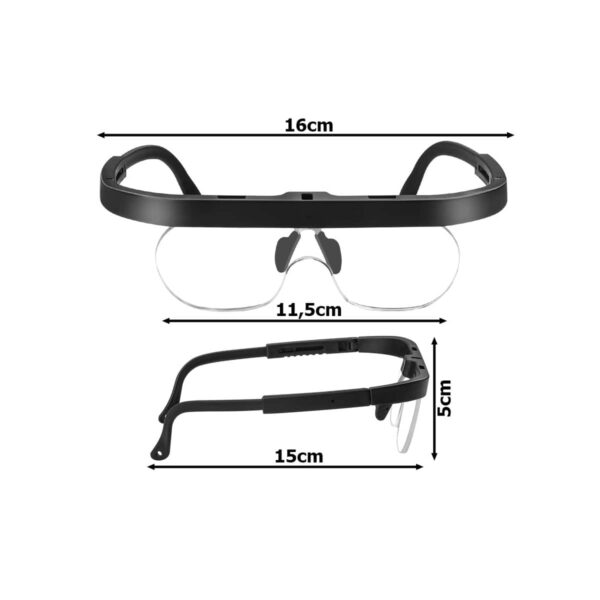 Eyeglasses with exchangeable lens for jewellers and watchmakers 1.5x, 2.5x and 3.5x - Image 7