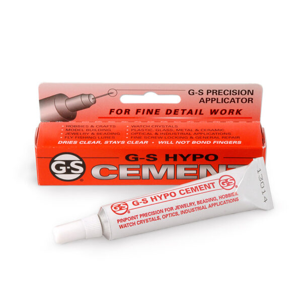 G-S Hypo Cement adhesive for plastic, fibre, stones, pearls and ceramics 9 ml