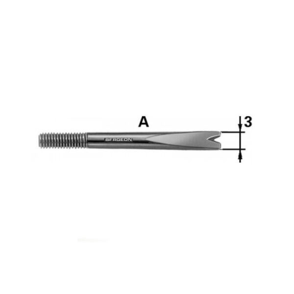 Bergeon 6767-A replacement spare fork for spring bar tool 3.0mm