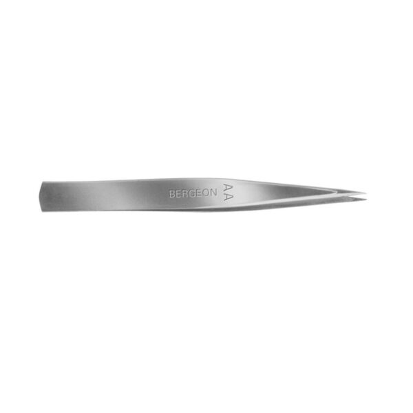 Bergeon 7024-AA stainless steel watchmakers tweezers 120 mm