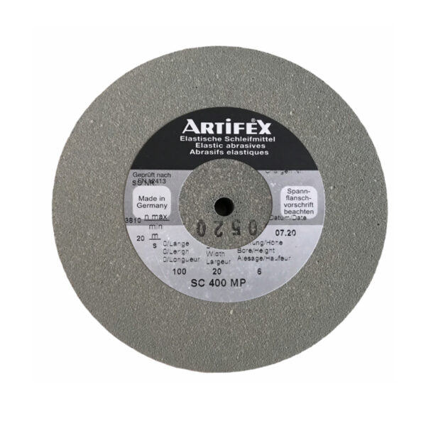 Artifex elastic abrasive grinding wheel silicon carbide for Rolex SC 400 MP