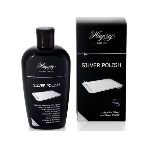 Hagerty Silver Polish Cleaning and Protecting Lotion Silver and Silver Plated 250 ml