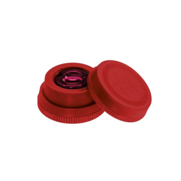 Bergeon 6885-R red oil cup with red inner glass