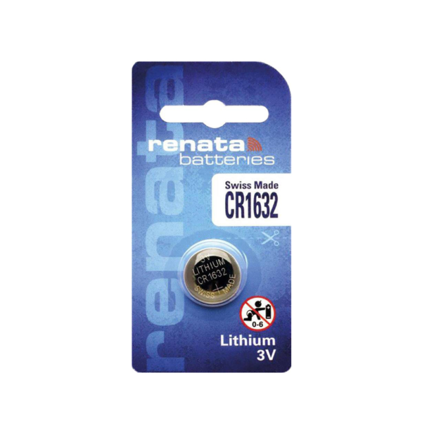 Renata CR1632 lithium battery 3V 68mAh