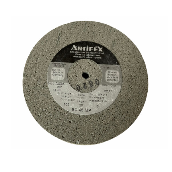 Artifex elastic abrasive grinding wheel silicon carbide for Rolex SC 46 MP