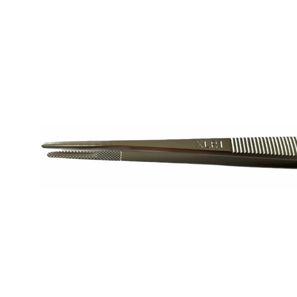 Boley diamond stainless steel tweezers with core, groove and locking system for gemstones - Image 3