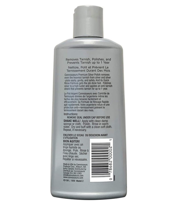 Connoisseurs Silver Polish Liquid CONN0002 - Image 2