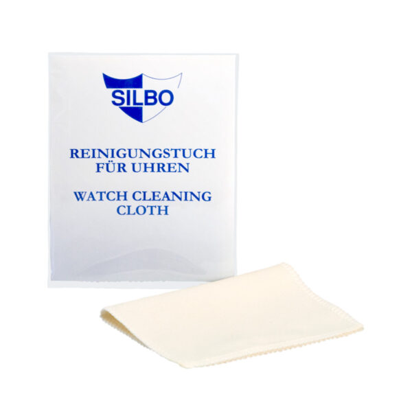 Silbo watch cleaning ultra fine microfiber cloth 14 x 9 cm