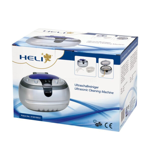 Heli ultrasonic cleaner for jewelry cleaning in retail and home environments 600 ml - Image 2