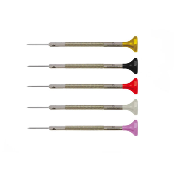 Bergeon 30081-P05 Stainless Steel Assortment of 5 Screwdrivers - Image 2