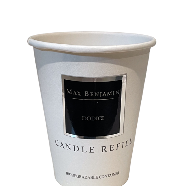 Dodici Luxury Natural Candle Refill Max Benjamin