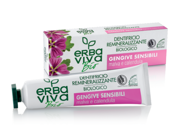 Erba Viva Bio Organic Toothpaste with malva and calendula 75 ml