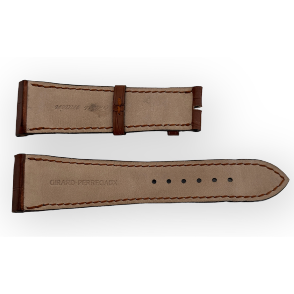 Girard-Perregaux dark brown watch leather strap 24mm - Image 2