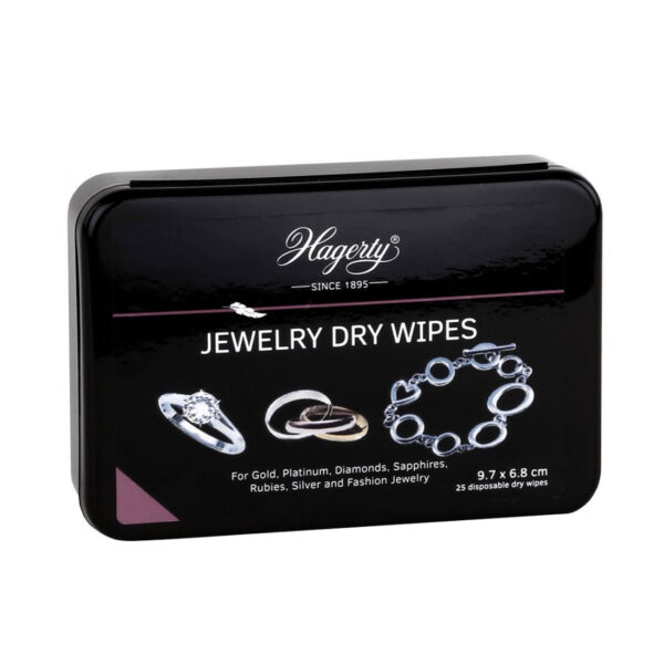 Hagerty Jewelry Dry Wipes 25 pcs.