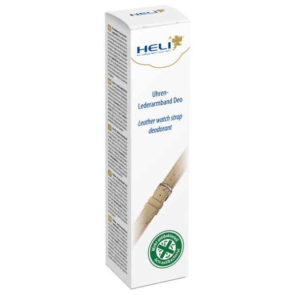 Heli Watch leather strap deodorant with odor neutralizer 30 ml.