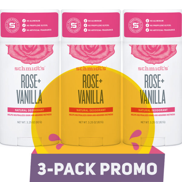 PROMO PACK: 3 Rose + Vanilla