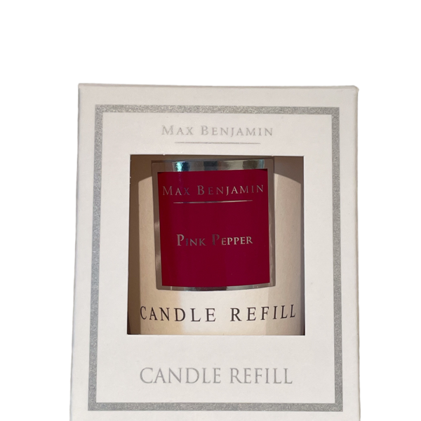 Pink Pepper Luxury Natural Candle Refill Max Benjamin - Image 5