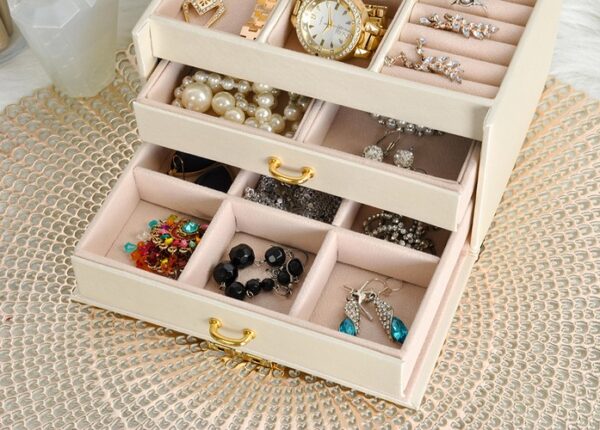 Jewelry box Beautylushh, Beige - Image 3