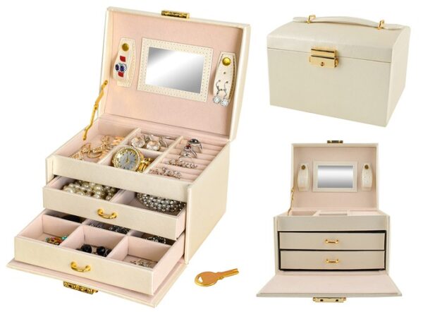 Jewelry box Beautylushh, Beige - Image 6