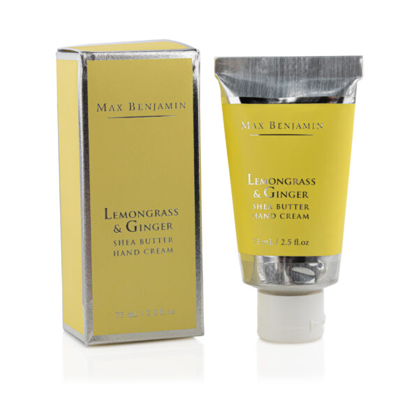 Natural Hand Cream Lemongrass and Ginger Max Benjamin