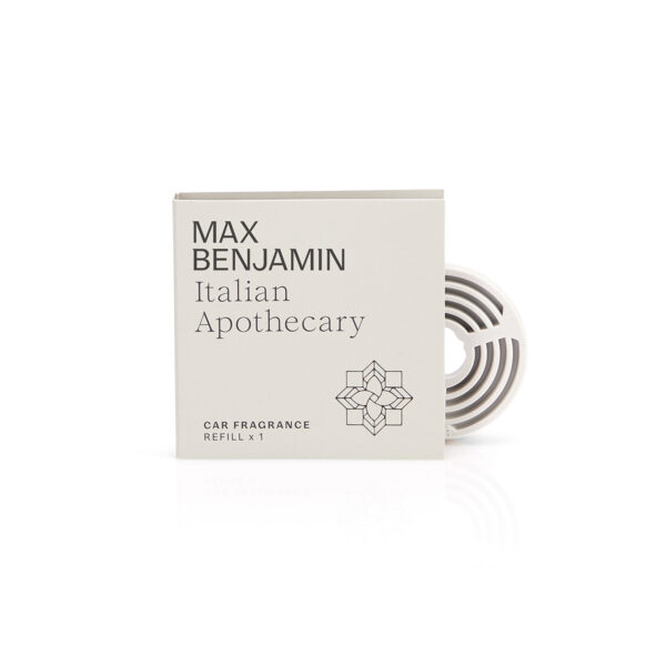 Luxury Car Fragrance Refill Italian Apothecary Max Benjamin