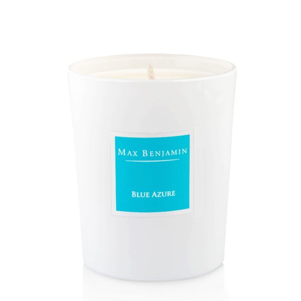 Blue Azure Luxury Natural Candle Max Benjamin - Image 2