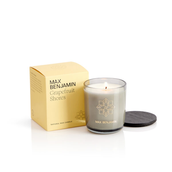 Grapefruit Shores Luxury Natural Candle Max Benjamin