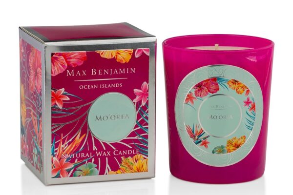 Max Benjamin Luxury Natural Candle Mo'orea