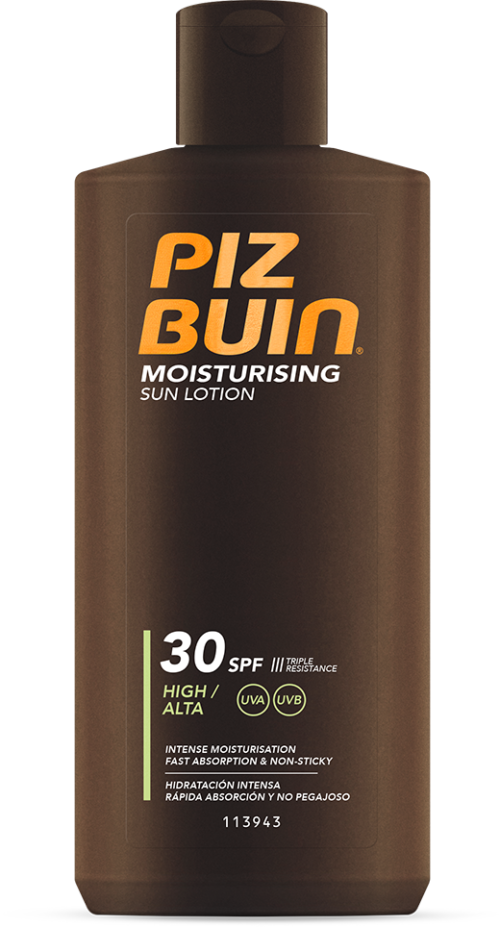 PIZ BUIN Moisturising Sun lotion SPF 30 200 ml.