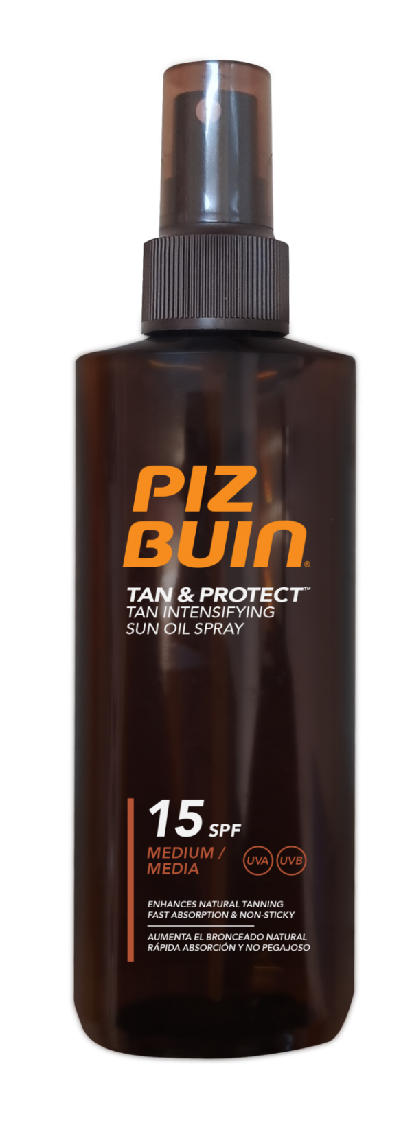 PIZ BUIN Tan&Protect Intensifying sun oil spray SPF 15 150 ml.