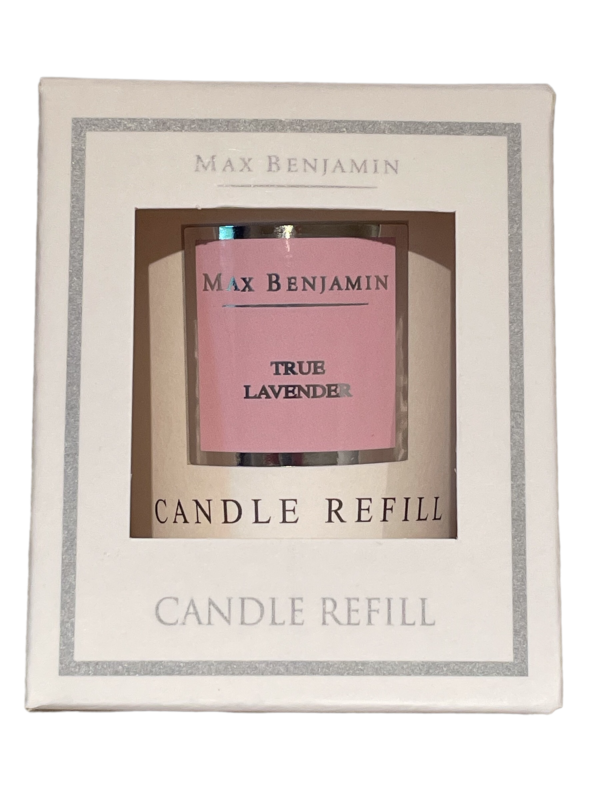 True Lavender Luxury Natural Candle Refill Max Benjamin - Image 5