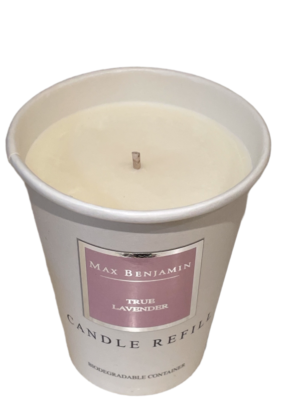 True Lavender Luxury Natural Candle Refill Max Benjamin - Image 6