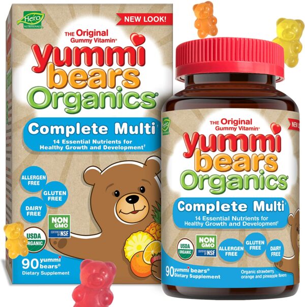 Yummi Bears Organic Complete Multi 90 pcs.