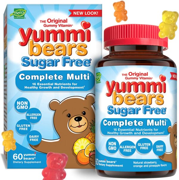 Yummi Bears Complete Multi SUGAR FREE 60 pcs.