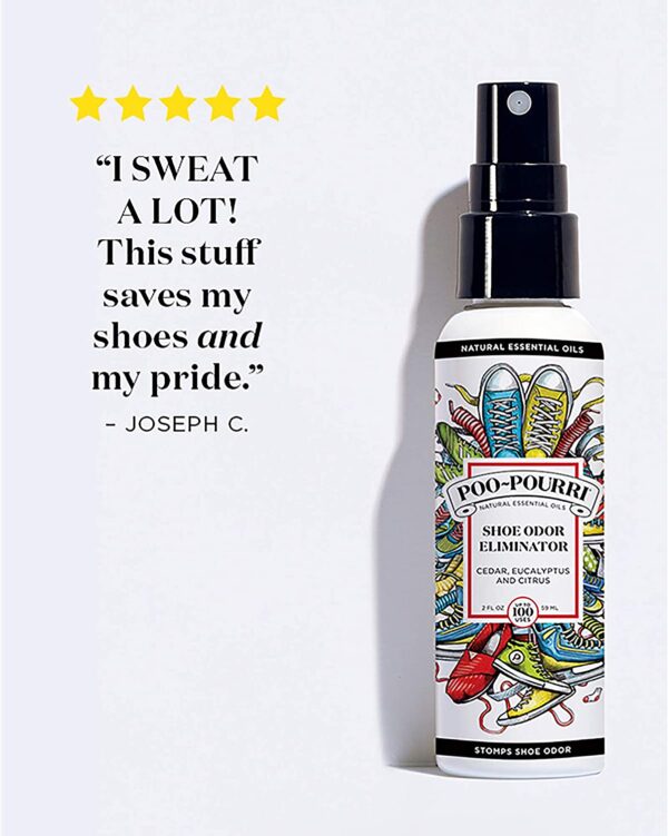 Poo-Pourri Shoe Odor Eliminating Spray 59 ml. - Image 3